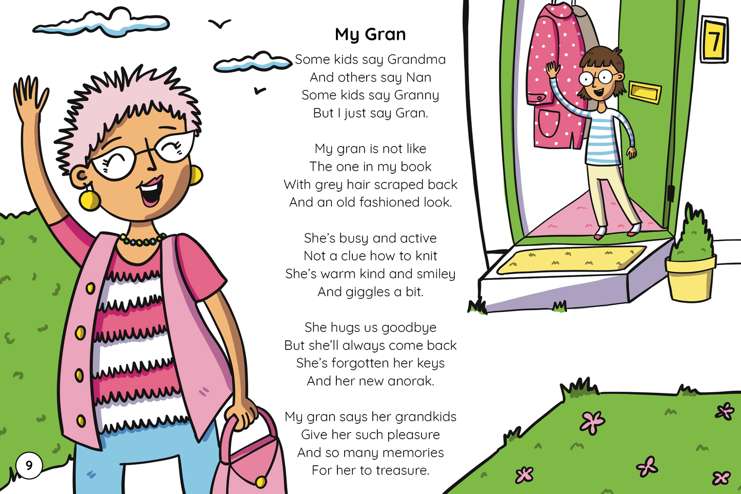 Going to the fair and other poems | Written by Sue Gordon illustrated by Hâf Gardner.