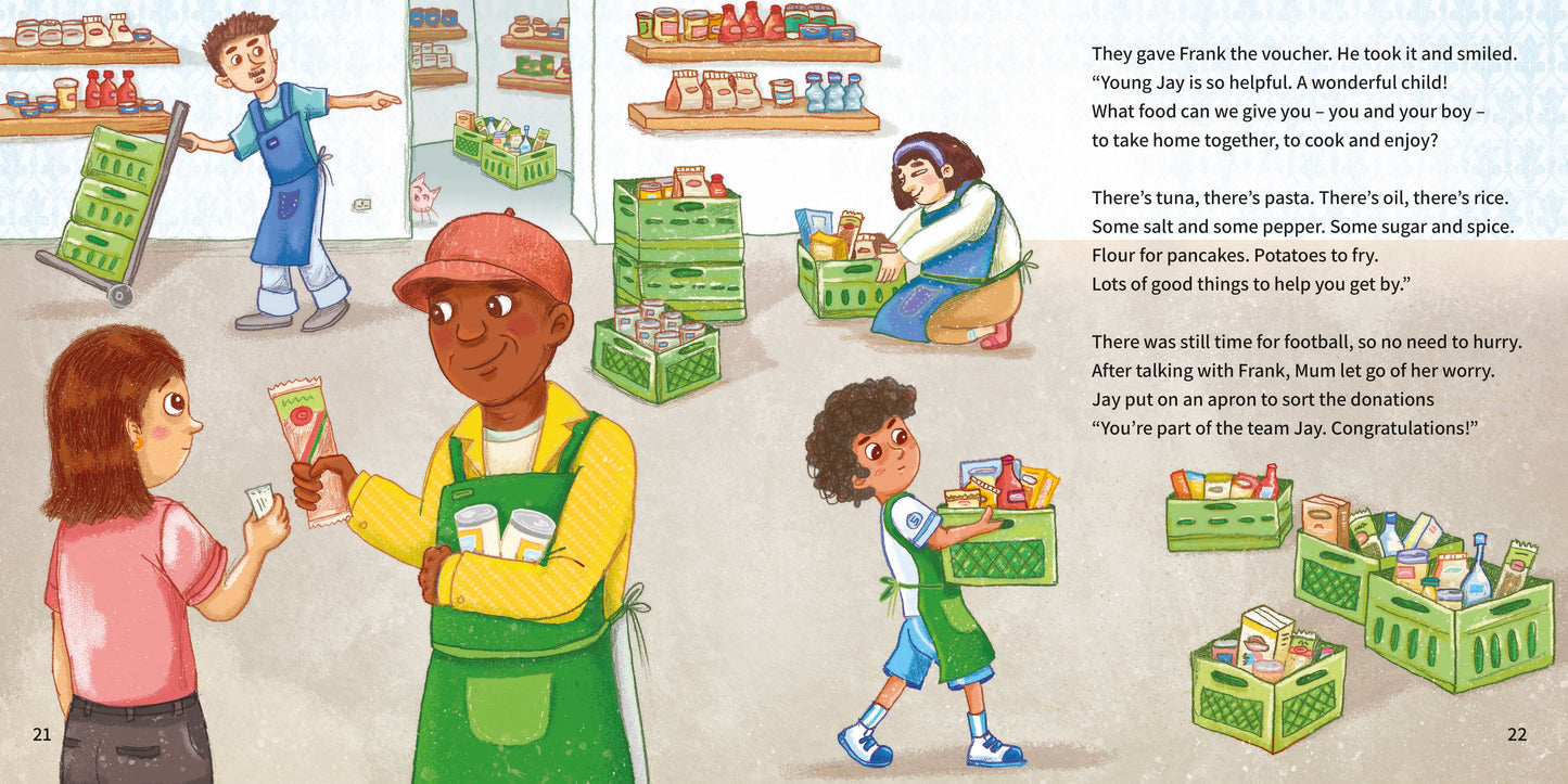 Kobe Ketchup and the Food Bank Adventure | Written by Madelaine Black illustrated by Shirley Waismann